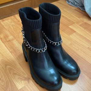 Aldo combat boots size 6